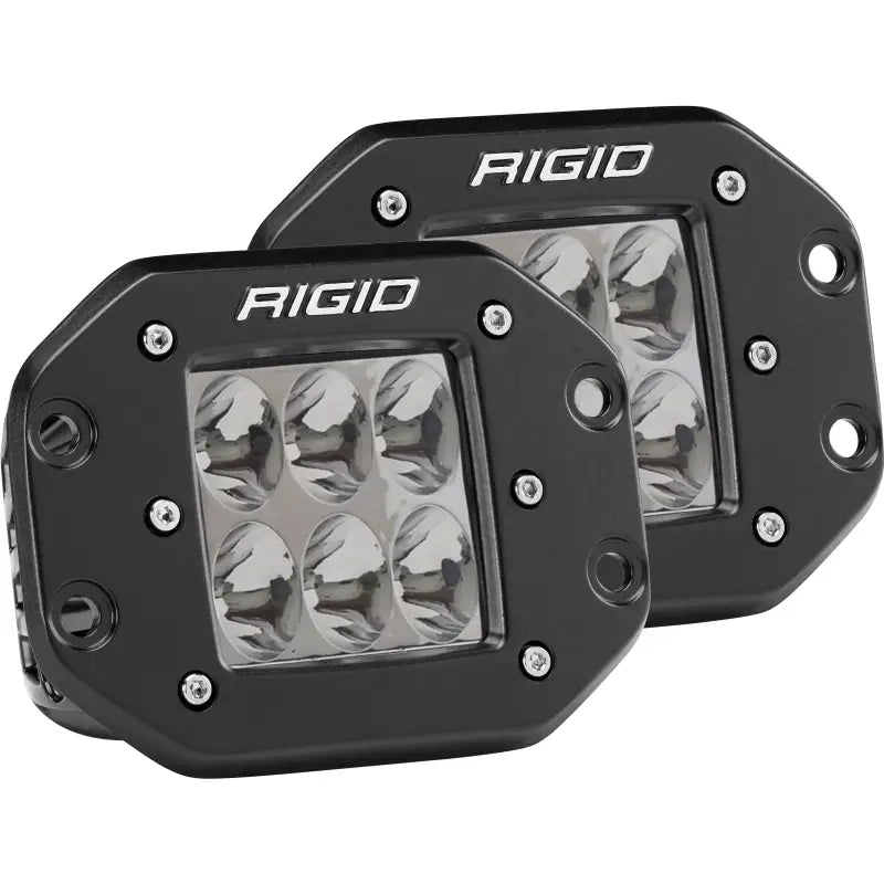 Rigid Industries 512313 Rigid Industries D2 - Flush Mount - Driving Pair