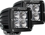 Set of 2 Rigid Industries Dually Flood LED lights with powerful optics and compact design.