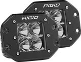 Rigid Industries Dually - Flush Mount - Flood - Set of 2 - Truck & Automotive