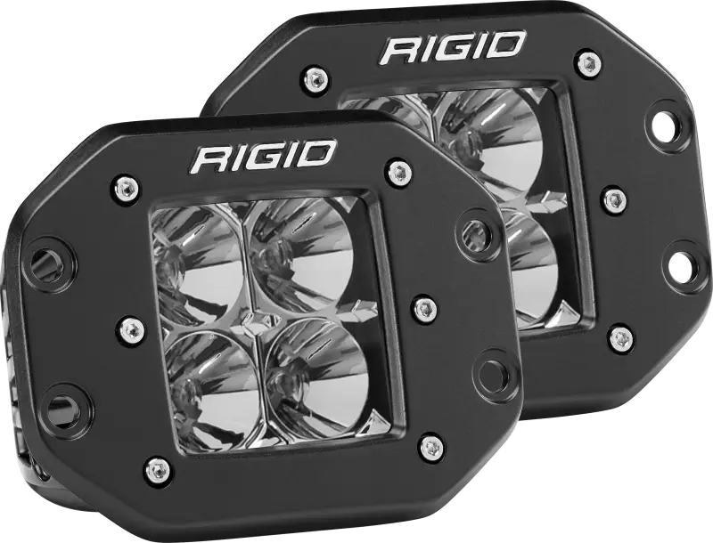 Rigid Industries Dually - Flush Mount - Flood - Set of 2 - Truck & Automotive