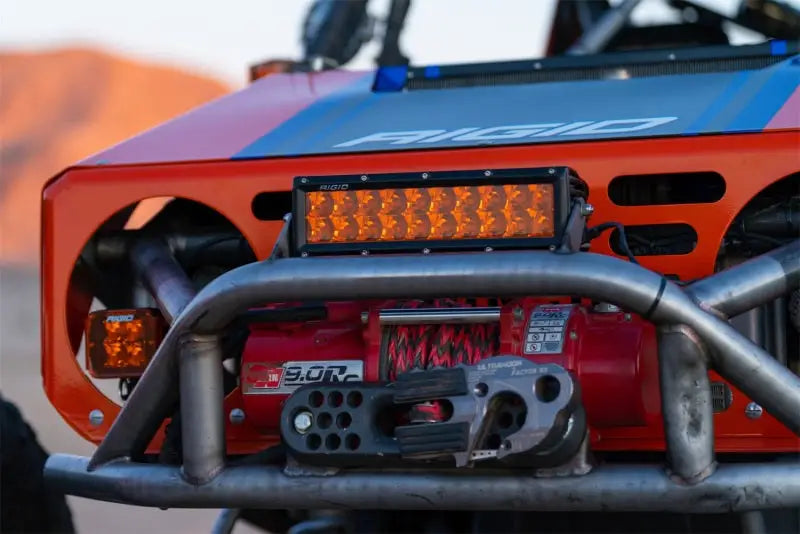 Rigid Industries E-Series 10in. Spot w/ Amber PRO Lens - Truck & Automotive