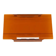 Rigid Industries Light Cover for E-Series Amber PRO - 6in. - Truck & Automotive