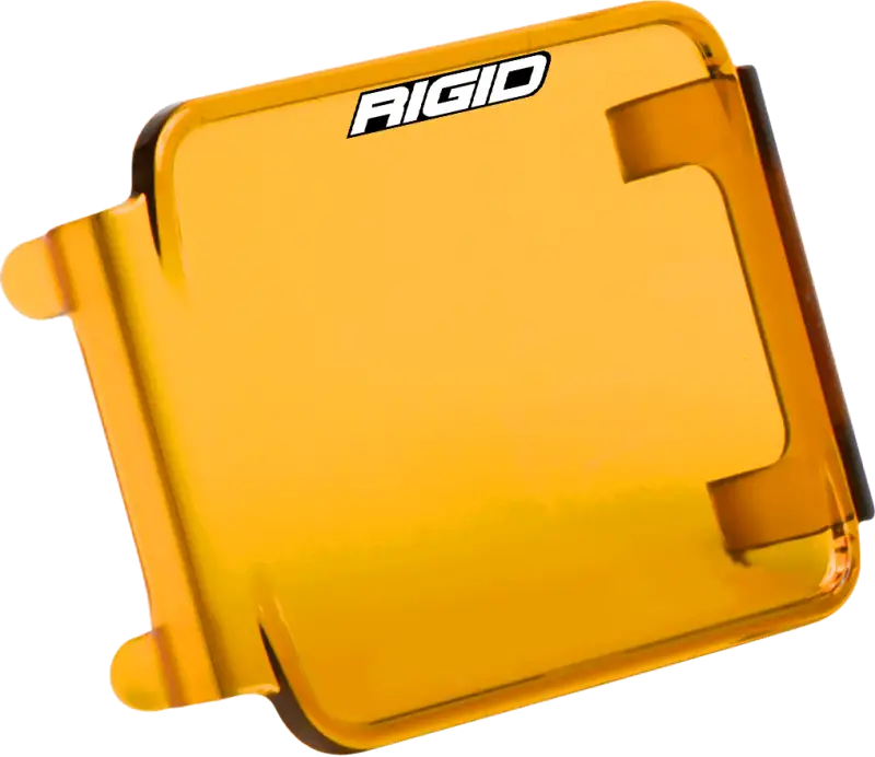 Rigid Industries Protective Polycarbonate Cover - Dually/D2 - Amber - Truck & Automotive