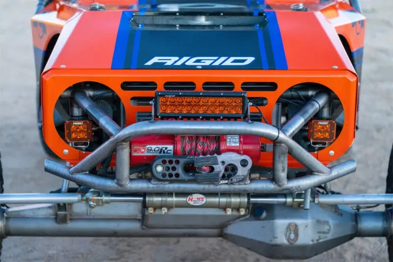Rigid Industries Protective Polycarbonate Cover - Dually/D2 - Amber - Truck & Automotive