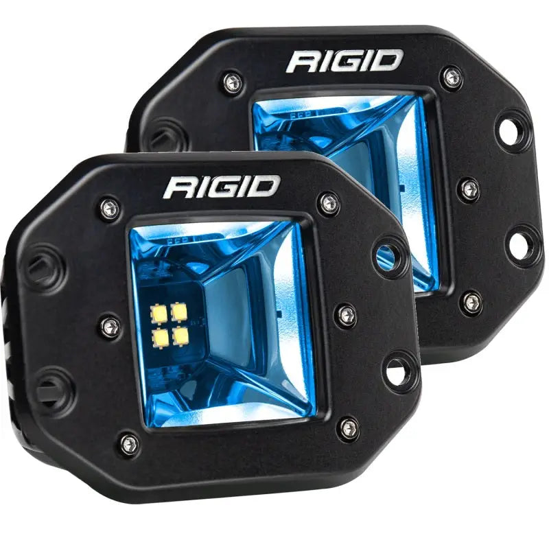 Rigid Industries Radiance + Scene RGBW Flush Mount - Pair - Truck & Automotive