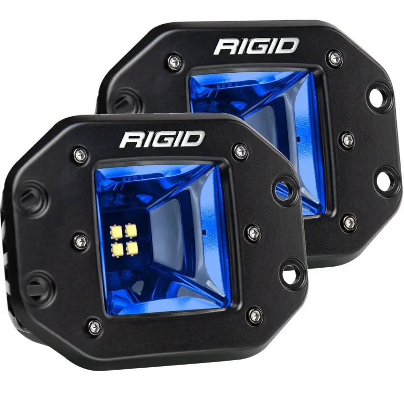 Rigid Industries Radiance + Scene RGBW Flush Mount - Pair - Truck & Automotive