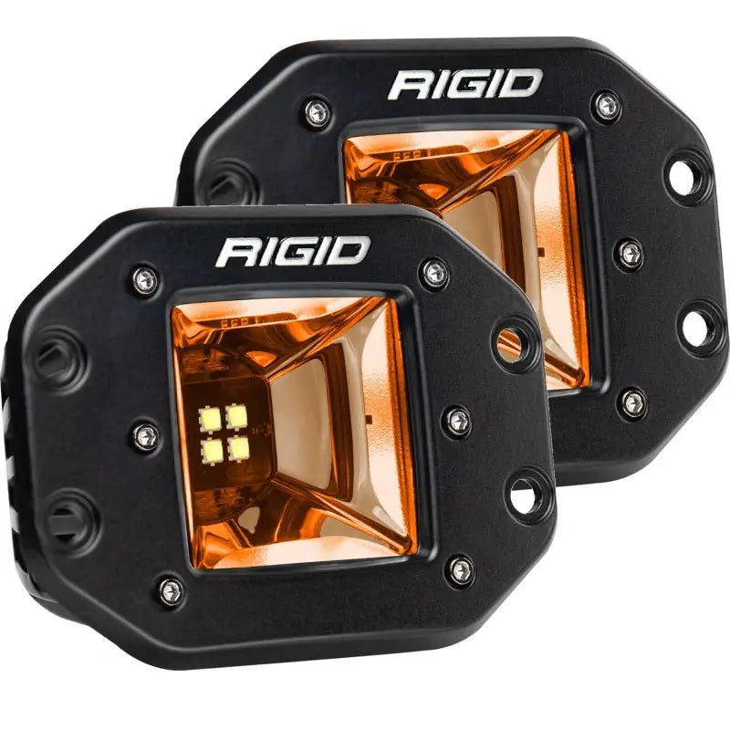 Rigid Industries Radiance + Scene RGBW Flush Mount - Pair - Truck & Automotive
