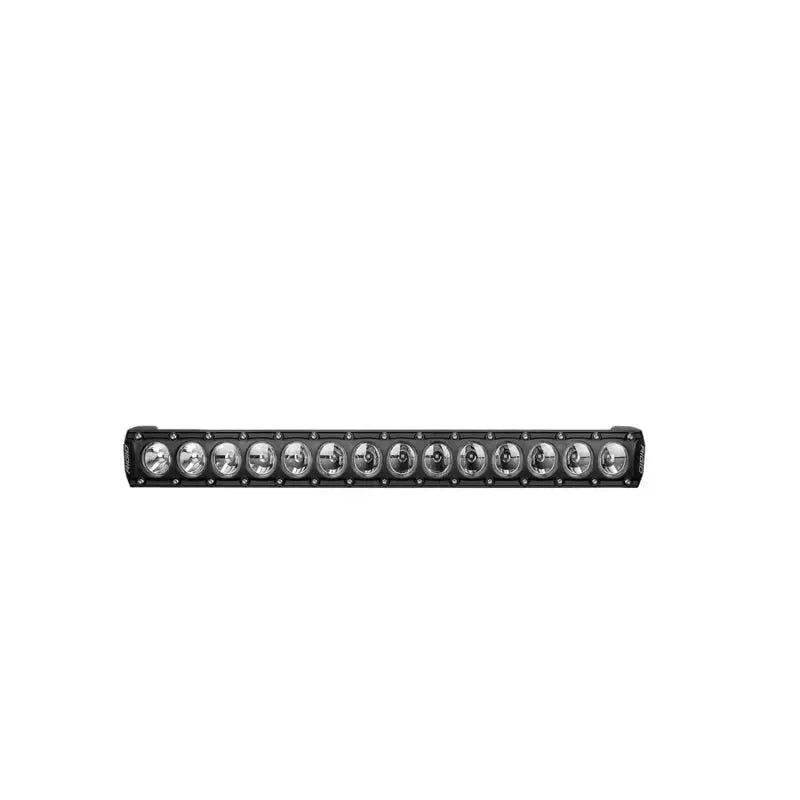 Black LED light bar for Rigid Industries Revolve 20in Bar with white trim ring