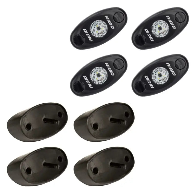 Rigid Industries Rock Light Kit- Amber (4 lights) - Truck & Automotive