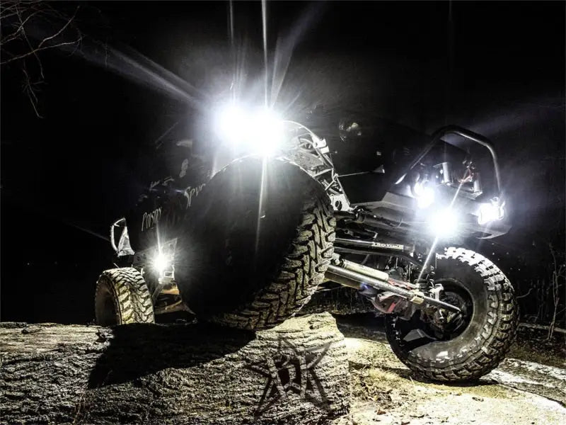Rigid Industries Rock Light Kit- Amber (4 lights) - Truck & Automotive