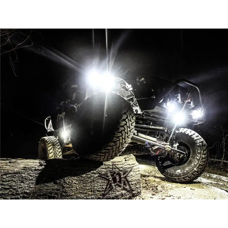 Rigid Industries 400233 Rigid Industries Rock Light Kit- Blue (4 lights)
