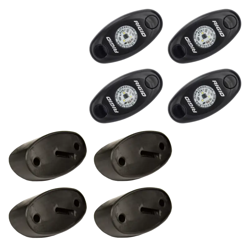 Rigid Industries Rock Light Kit- Blue (4 lights) - Truck & Automotive