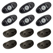 Rigid Industries 400283 Rigid Industries Rock Light Kit- Blue (6 lights)