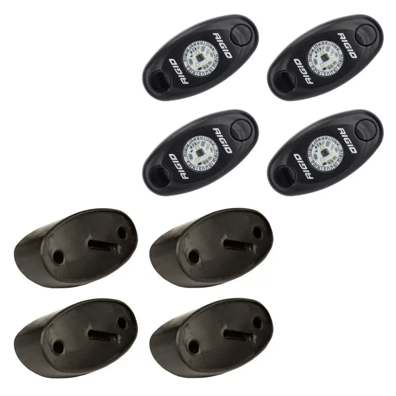 Rigid Industries 400203 Rigid Industries Rock Light Kit- Cool White (4 lights)