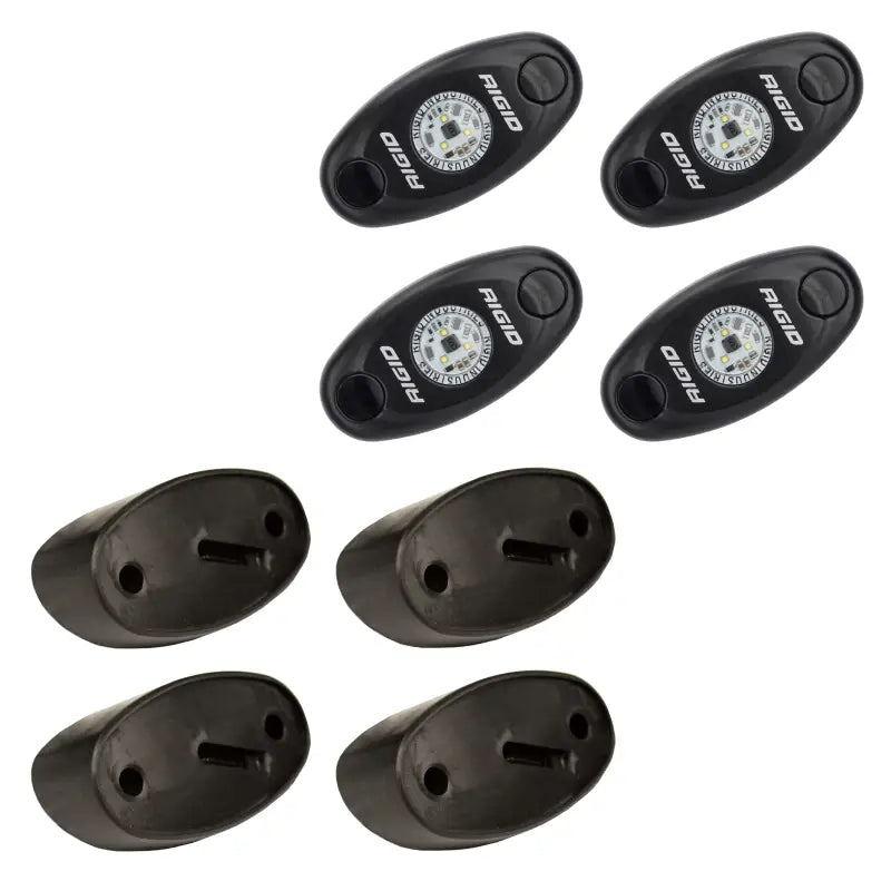 Rigid Industries 400213 Rigid Industries Rock Light Kit- Red (4 lights)