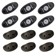 Rigid Industries Rock Light Kit- Red (6 lights) - Truck & Automotive