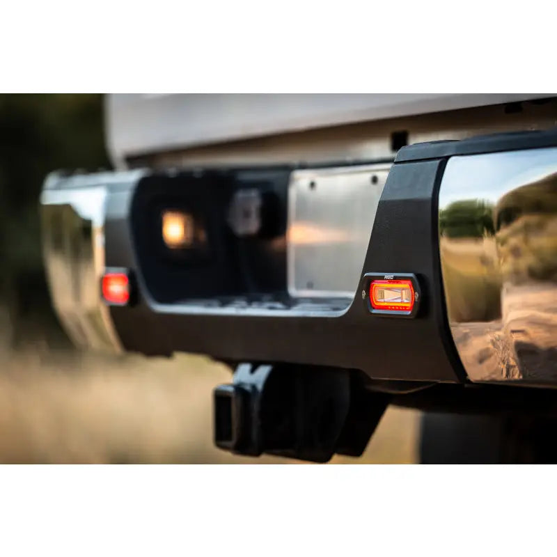 Rigid Industries 53123 Rigid Industries SR-L Series Surface Mount LED Spreader Pair w/ Amber Halo - Universal