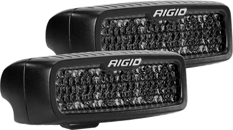 Rigid Industries Rigid Industries SR-Q Series PRO Midnight Edition - Spot - Diffused - Pair