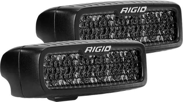 Rigid Industries Rigid Industries SR-Q Series PRO Midnight Edition - Spot - Diffused - Pair