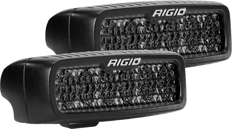 Rigid Industries Rigid Industries SR-Q Series PRO Midnight Edition - Spot - Diffused - Pair