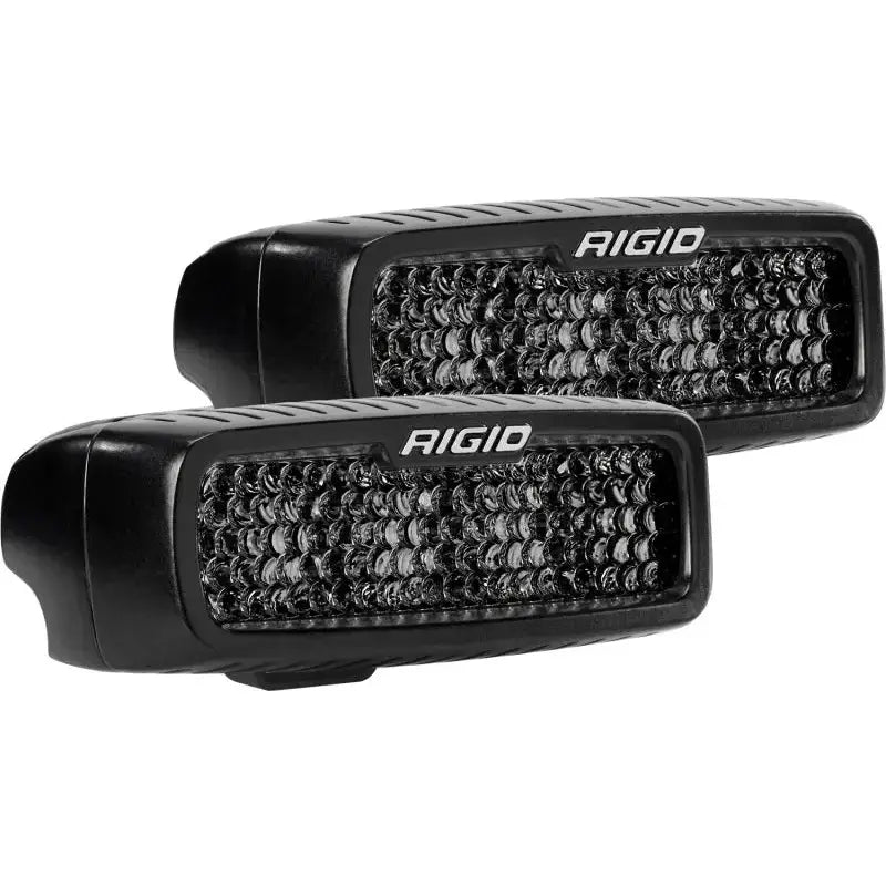 Rigid Industries SR-Q Series PRO Midnight Edition - Spot - Diffused - Pair 