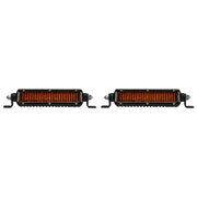 Rigid Industries 906705 Rigid Industries SR-Series SAE 6in. w/ Amber PRO Lens (Pair)