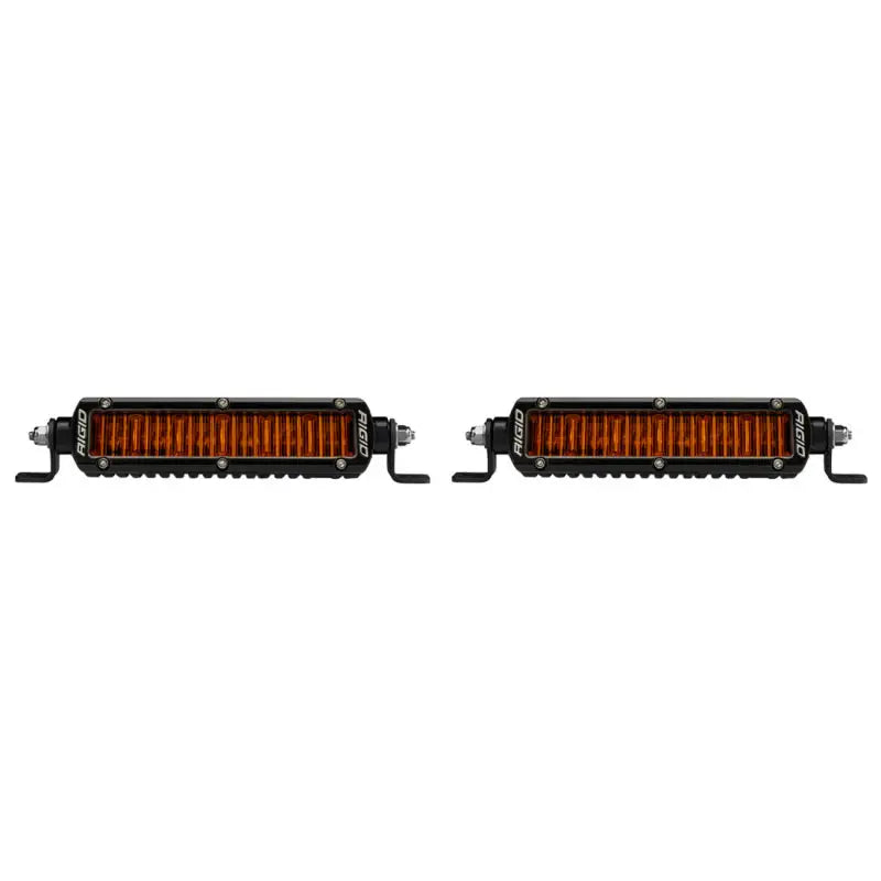 Rigid Industries SR-Series SAE 6in. w/ Amber PRO Lens (Pair) - Truck & Automotive