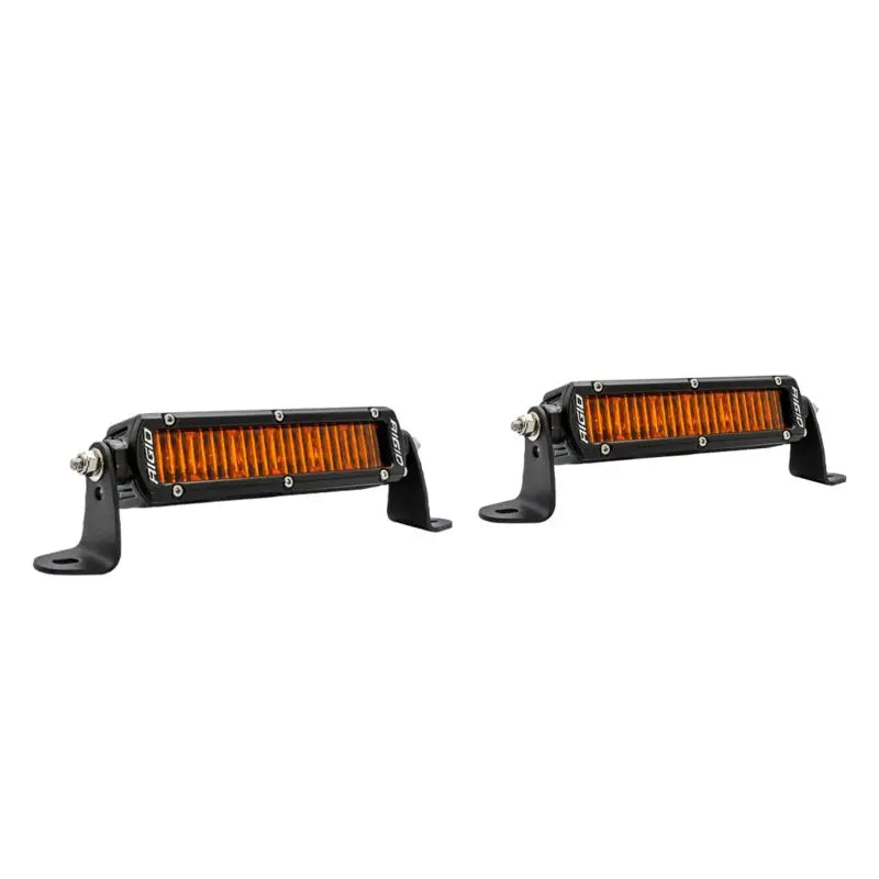 Rigid Industries SR-Series SAE 6in. w/ Amber PRO Lens (Pair) - Truck & Automotive