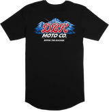 Rippin The Rockies Premium Tee Black Lg - DBK