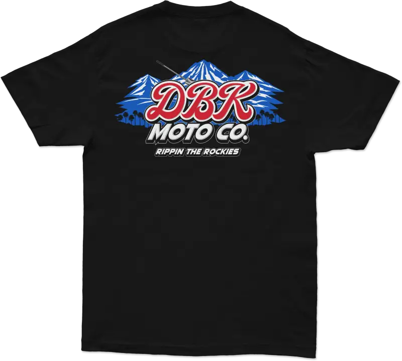 Rippin The Rockies Tee Black Xl - DBK