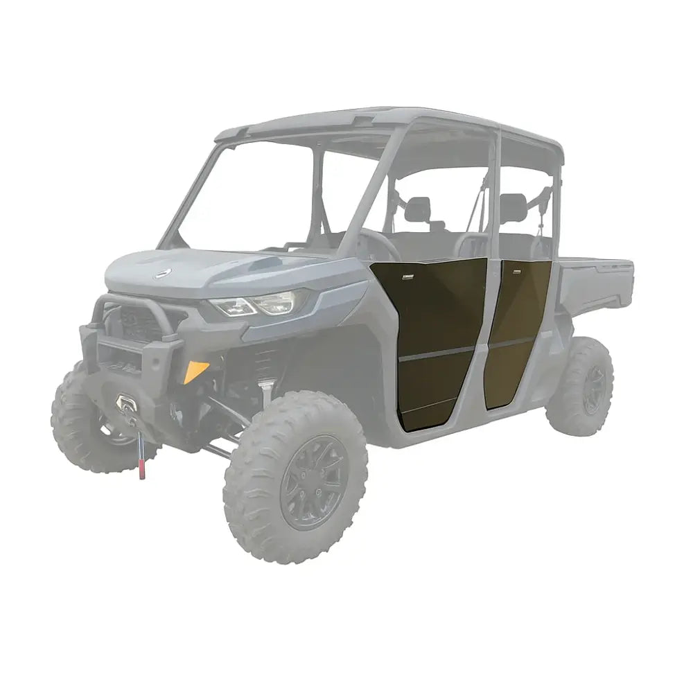 Rival Powersports USA Half Doors Body 2444.7266.3 - Alloy Lower Front Door Pair