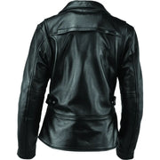 River Road Ironclad Classic Leather Jacket Black Womens - Small - 094376 - Apparel