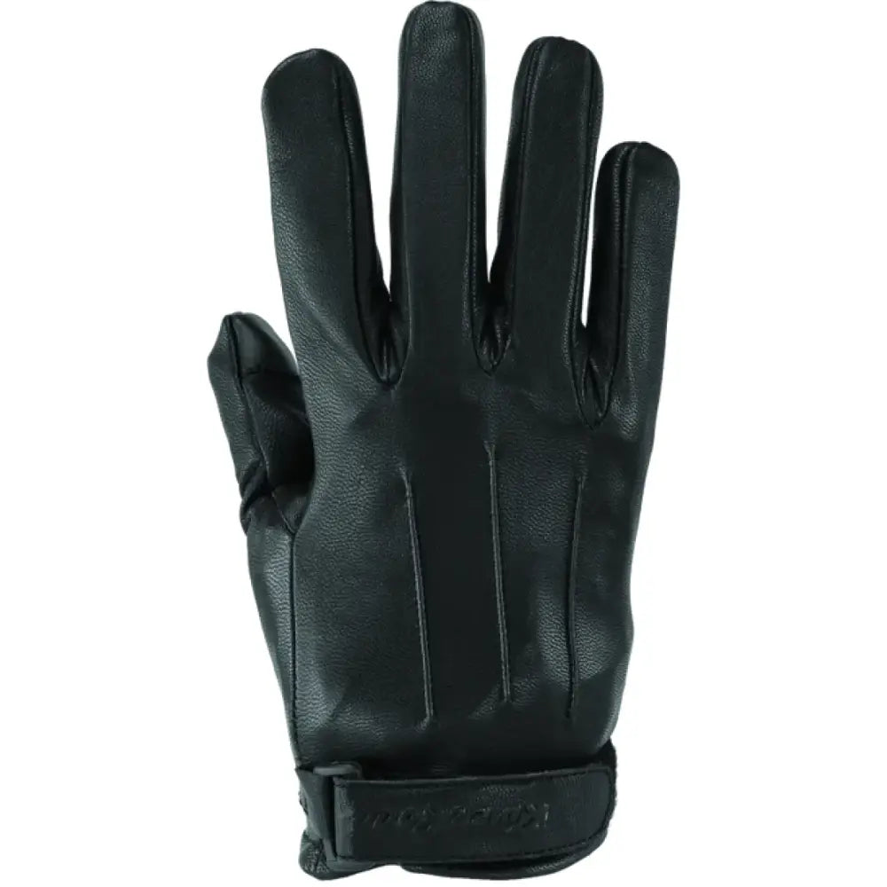Black leather glove from River Road Laredo Womens collection perfect for stylish rides