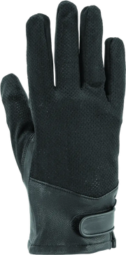 Black River Road Pecos leather mesh women’s gloves for stylish riding comfort