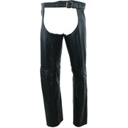 River Road Plains Leather Chaps Black - Small - 094418 - Apparel
