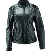 River Road Race Leather Jacket Black Womens - Medium - 094364 - Apparel