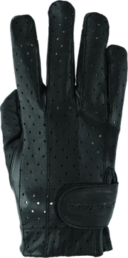 Black leather perforated glove from River Road Tucson Tucson Leather Perforated collection