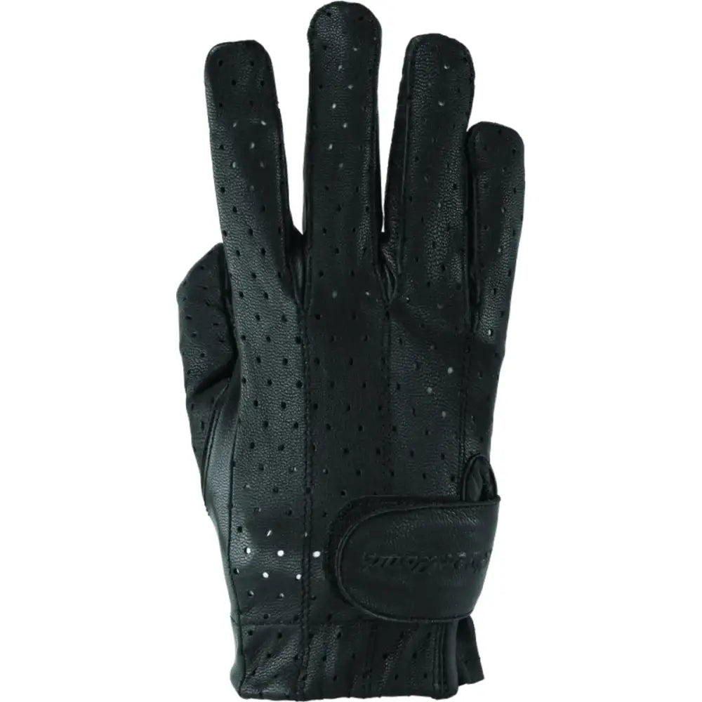 Black River Road Tucson leather perforated glove for women small size