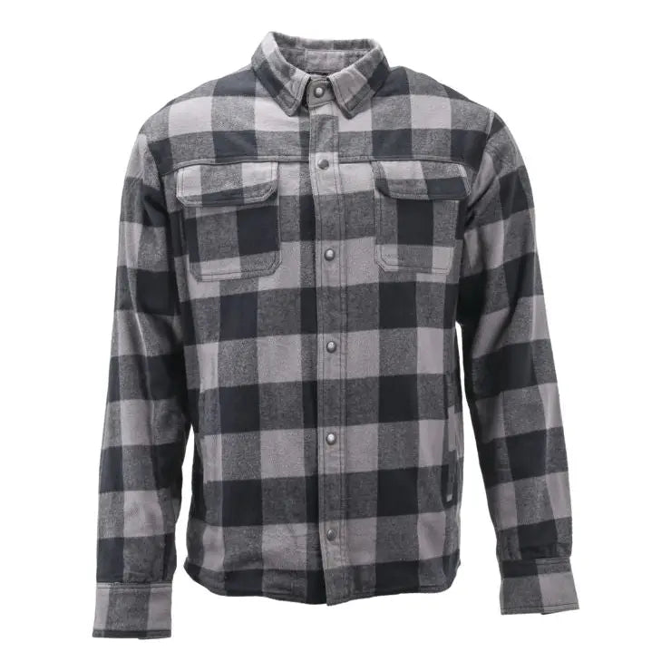 River Road Vise Flannel Moto Shirt - Medium - 094522 - Apparel
