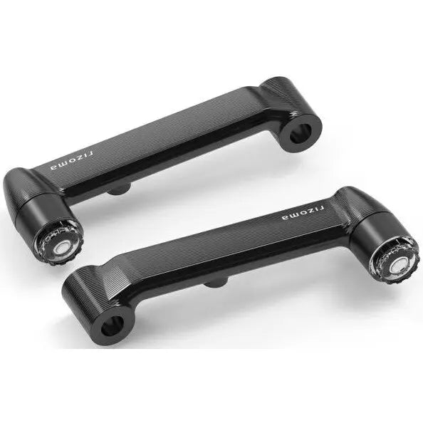 Rizoma Turn Signal Mounting Kit Mounts/Brackets FR853B - Black Light Unit Mount PR Duc