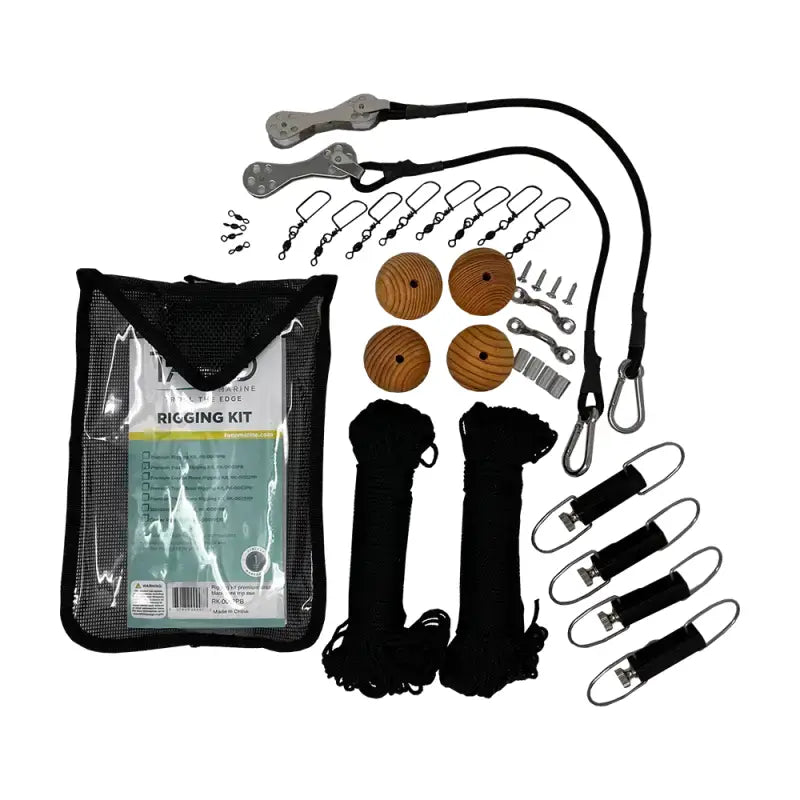 RK-0002PB Taco Metals Rigging Kit Premium Double - Fishing Outrigger