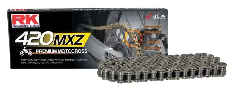 RK Chain 420MXZ-118L - Natural - RV and Auto Parts
