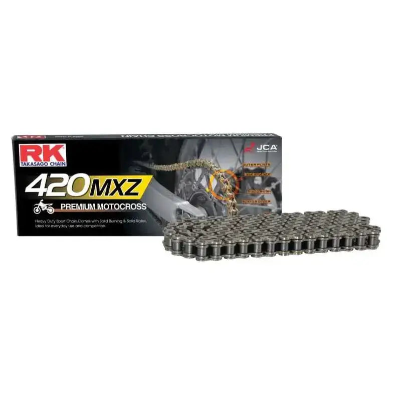 RK Chain 420MXZ-132L - Natural - RV and Auto Parts