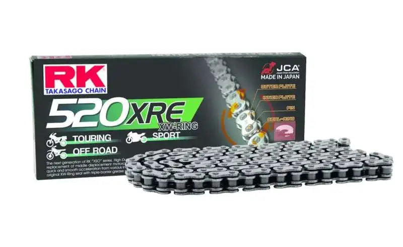 RK Chain 520XRE-100L XW-RING NATURAL - RV and Auto Parts