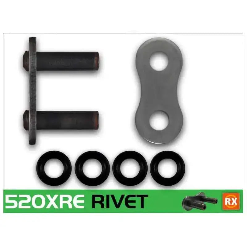 RK Chain 520XRE-CLIP - Natural - Drivetrain