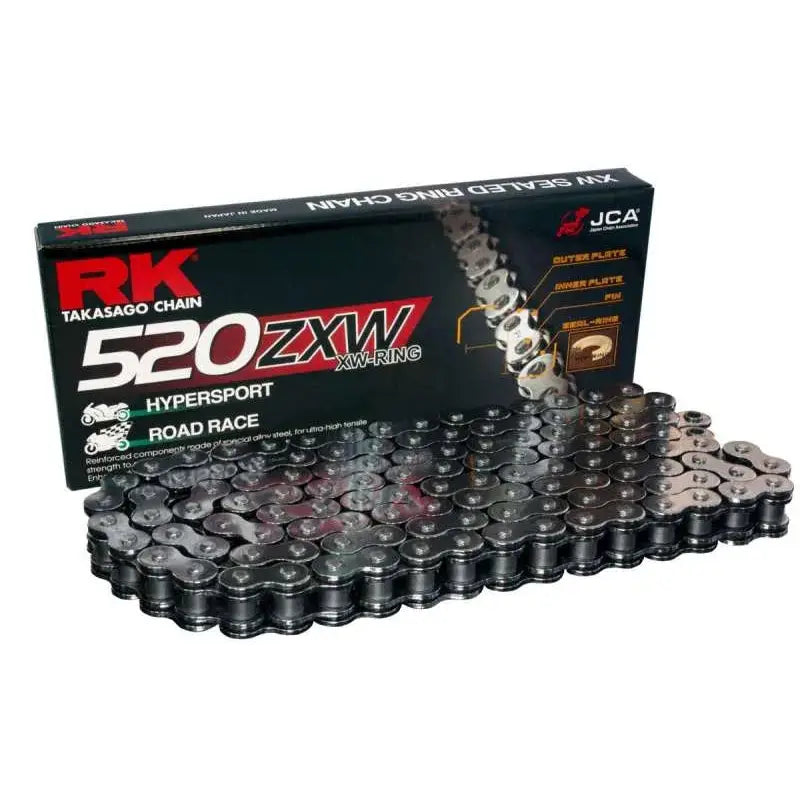 RK Chain BL520ZXW-120L XW-Ring - Black Scale - RV and Auto Parts