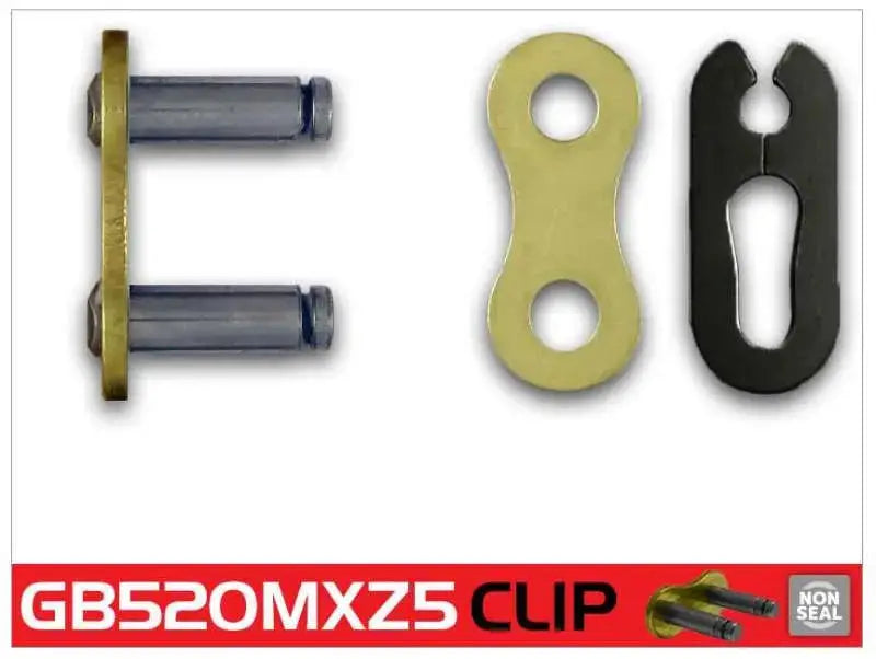 RK Chain GB520MXZ5-CLIP - Gold - Drivetrain