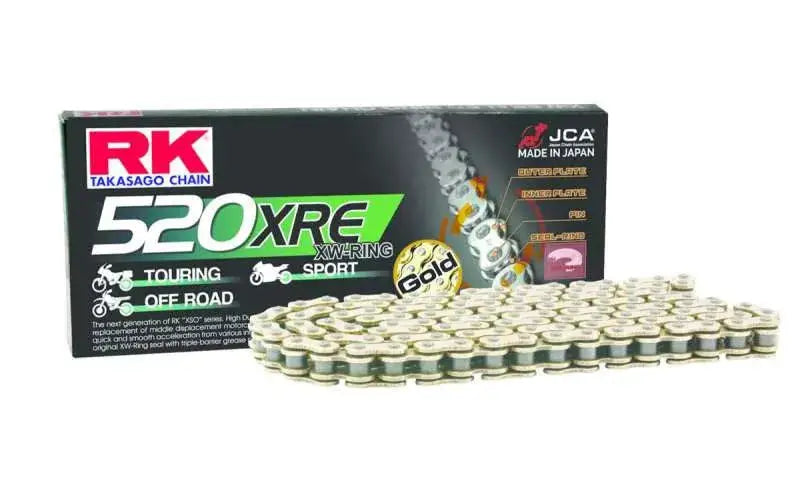 RK Chain GB520XRE-120L XW-Ring - Gold - Drivetrain