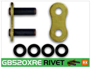 RK Chain GB520XRE-RIVET - Gold - Drivetrain