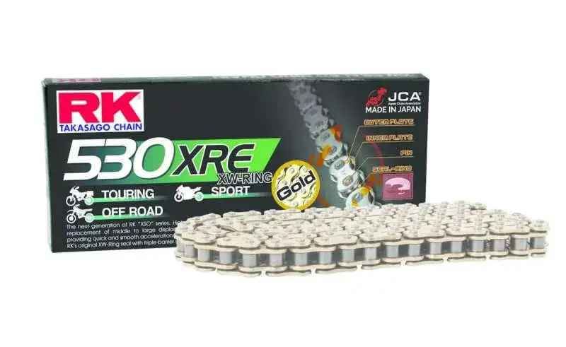RK Chain GB530XRE-116L XW-Ring - Gold - RV and Auto Parts